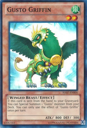 Gusto Griffin - HA07-EN004 - Super Rare - Unlimited available at 401 Games Canada