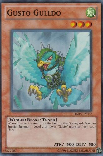 Gusto Gulldo - HA05-EN037 - Super Rare - Unlimited available at 401 Games Canada
