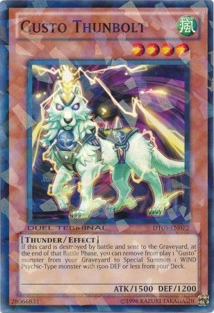 Gusto Thunbolt - DT05-EN072 - Normal Parallel Rare available at 401 Games Canada