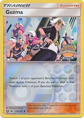 Guzma - 115a/147 - Promo (Regional Championships 2017) available at 401 Games Canada