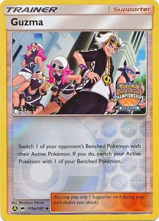 Guzma - 115a/147 - Promo (Staff Regional Championships 2017) available at 401 Games Canada