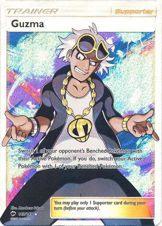 Guzma - 143/147 - Full Art Ultra Rare available at 401 Games Canada