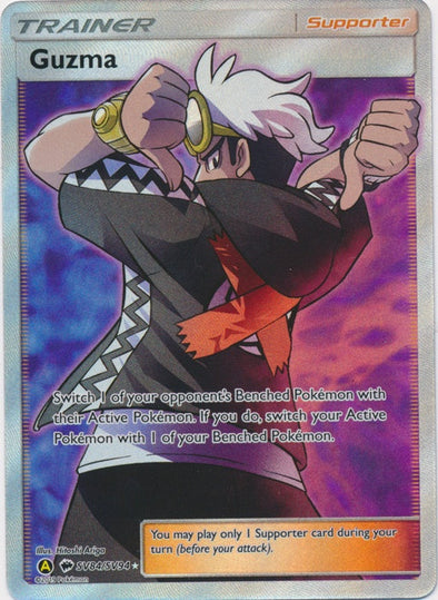 Guzma - SV84/SV94 - Full Art Ultra Rare available at 401 Games Canada