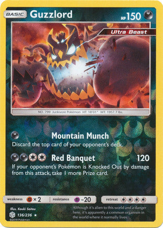 Guzzlord - 136/236 - Holo Rare - Reverse Holo available at 401 Games Canada