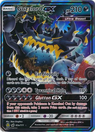 Guzzlord GX - 63a/111 - Alternate Art Promo available at 401 Games Canada