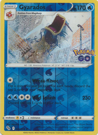 Gyarados - 022/078 - Holo Rare - Reverse Holo available at 401 Games Canada