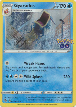 Gyarados - 022/078 - Holo Rare available at 401 Games Canada