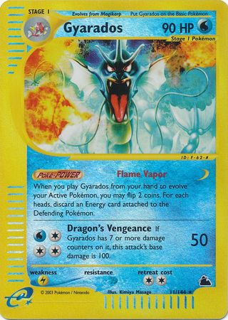 Gyarados - 11/144 - Rare - Reverse Holo available at 401 Games Canada