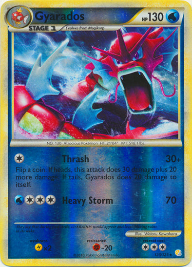 Gyarados - 123/123 - Ultra Rare - Reverse Holo available at 401 Games Canada