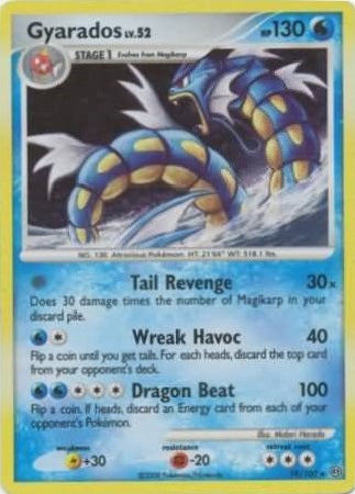 Gyarados - 19/100 - Holo Rare - Theme Deck Exclusive available at 401 Games Canada