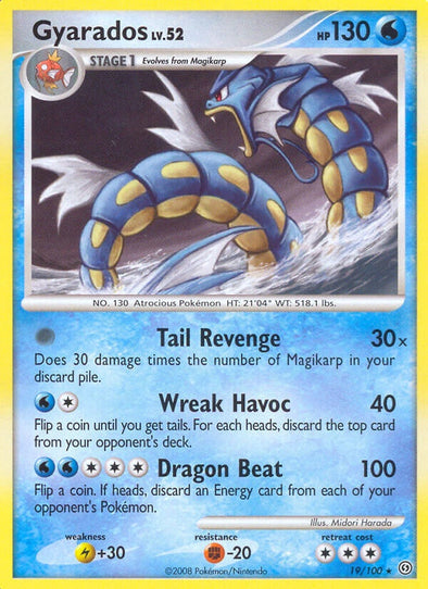 Gyarados - 19/100 - Rare available at 401 Games Canada