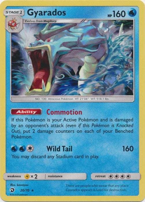 Gyarados - 20/70 - Holo Rare available at 401 Games Canada