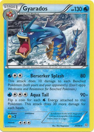 Gyarados - 20/98 - Rare available at 401 Games Canada