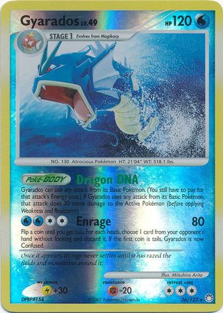 Gyarados - 26/123 - Rare - Reverse Holo available at 401 Games Canada