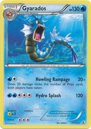 Gyarados - 31/113 - Rare available at 401 Games Canada