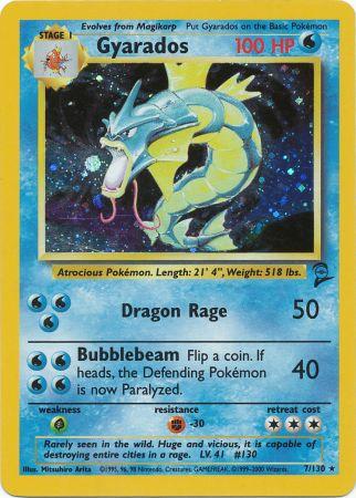 Gyarados - 7/130 - Holo available at 401 Games Canada