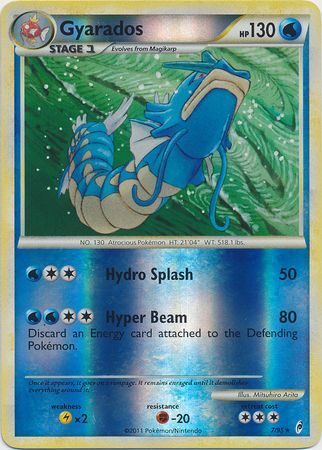 Gyarados - 7/95 - Holo Rare - Reverse Holo available at 401 Games Canada