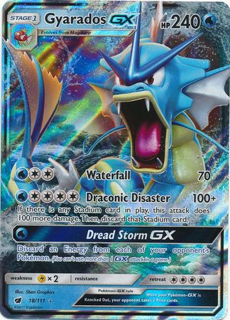 Gyarados GX - 18/111 - Ultra Rare available at 401 Games Canada