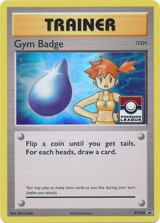 Gym Badge - XY204 - League Promo available at 401 Games Canada