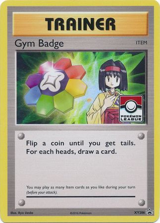 Gym Badge - XY206 - League Promo available at 401 Games Canada