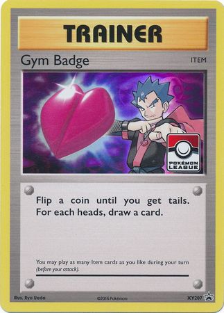 Gym Badge - XY207 - League Promo available at 401 Games Canada