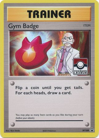 Gym Badge - XY209 - League Promo available at 401 Games Canada