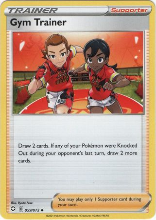 Gym Trainer - 059/072 - Uncommon available at 401 Games Canada