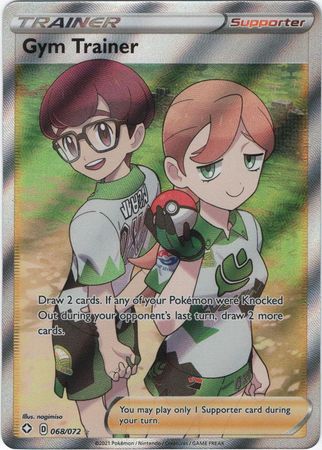 Gym Trainer - 068/072 - Full Art - Ultra Rare available at 401 Games Canada