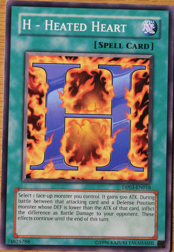 H - Heated Heart - DP03-EN016 - Common - Unlimited available at 401 Games Canada