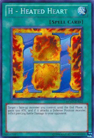 H - Heated Heart - RYMP-EN023 - Secret Rare - Unlimited available at 401 Games Canada