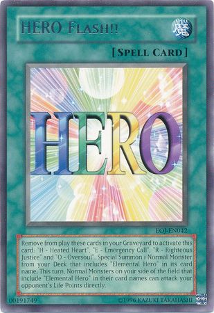 HERO Flash!! - EOJ-EN042 - Rare - Unlimited available at 401 Games Canada