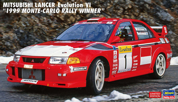 Hasegawa - Lancer Evolution VI "1999 Monte-Carlo Rally Winner" 1/24