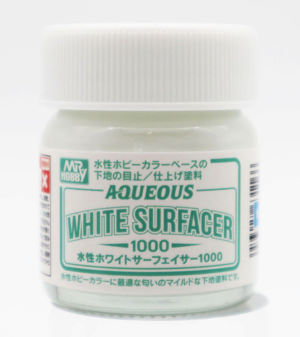 Mr. Hobby - Aqueous White Surfacer 1000 Bottle