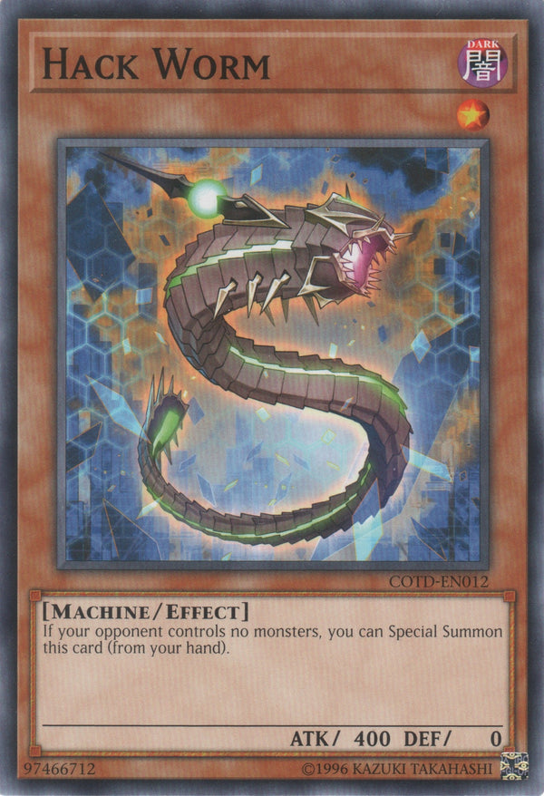 Hack Worm - COTD-EN012 - Common - Unlimited available at 401 Games Canada