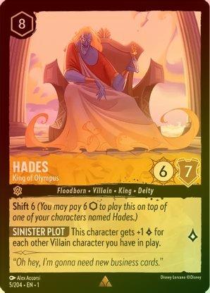 Hades (King of Olympus) - 5/204 - Rare (Foil) available at 401 Games Canada