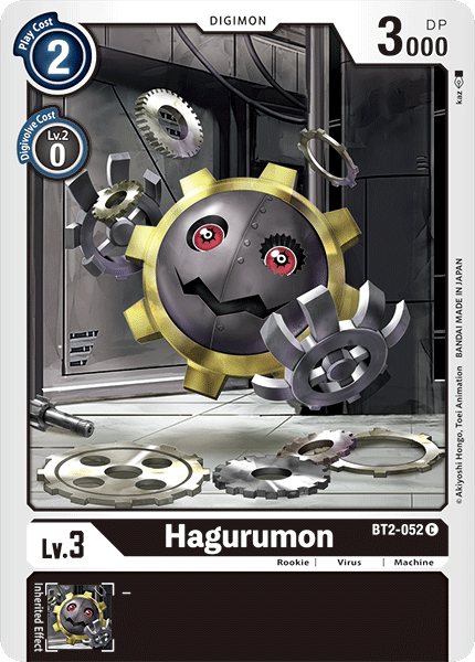 Hagurumon - BT2-052 - Common available at 401 Games Canada