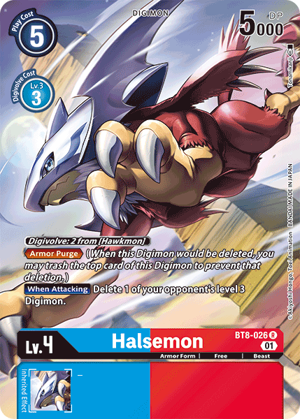 Halsemon (Alternate Art) - BT8-026 - Rare available at 401 Games Canada