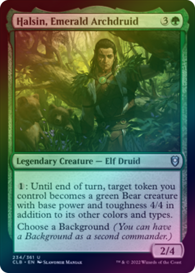halsin mtg card 401 Games Canada