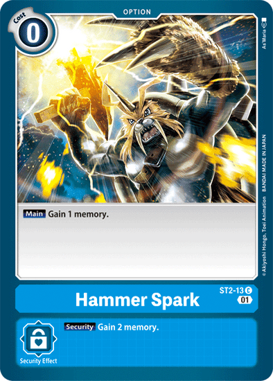 Hammer Spark (Alternate Art) - ST2-13 - Common available at 401 Games Canada