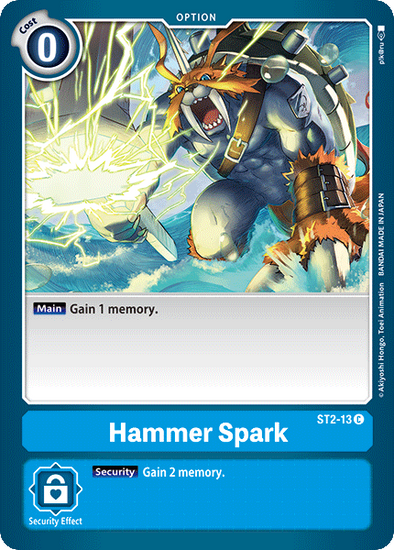 Hammer Spark - ST2-13 - Common available at 401 Games Canada