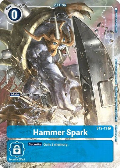 Hammer Spark - ST2-13 - Promo (Tamer's Evolution Box 1) available at 401 Games Canada