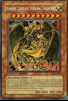 Hamon, Lord of Striking Thunder - CT03-EN006 - Secret Rare - Limited Edition available at 401 Games Canada