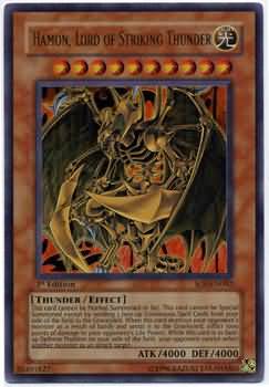 Hamon, Lord of Striking Thunder - SOI-EN002 - Ultra Rare - 1st Edition available at 401 Games Canada