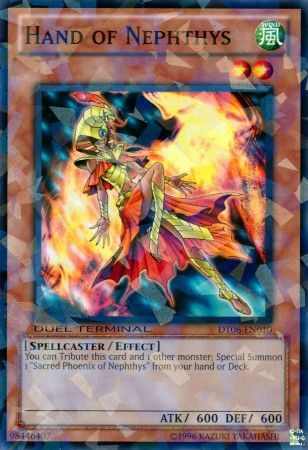 Hand of Nephthys - DT06-EN010 - Normal Parallel Rare available at 401 Games Canada