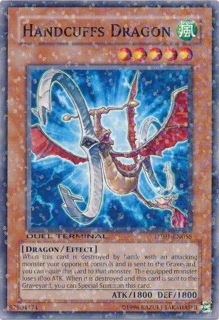 Handcuffs Dragon - DT01-EN055 - Normal Parallel Rare available at 401 Games Canada