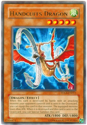 Handcuffs Dragon - TDGS-EN013 - Rare - Unlimited available at 401 Games Canada