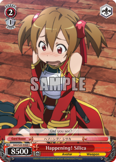 Happening! Silica - SAO/S20-E068 - Common available at 401 Games Canada