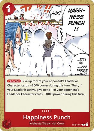 Happiness Punch - OP04-017 - Common available at 401 Games Canada