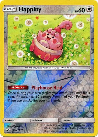 Happiny - 161/214 - Uncommon - Reverse Holo available at 401 Games Canada