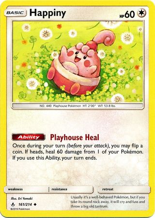 Happiny - 161/214 - Uncommon available at 401 Games Canada
